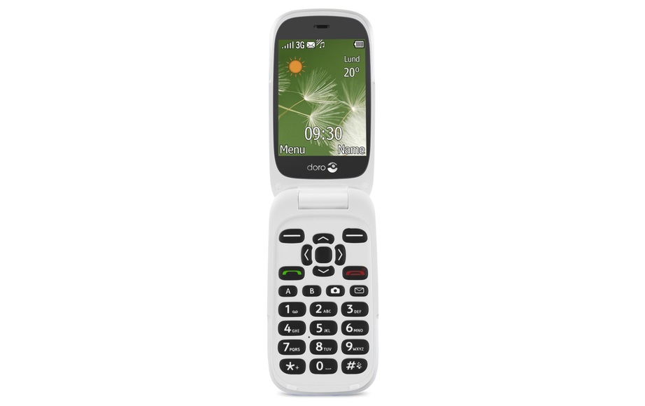 Doro 6520 - Mobiltelefon (Graphite/White)