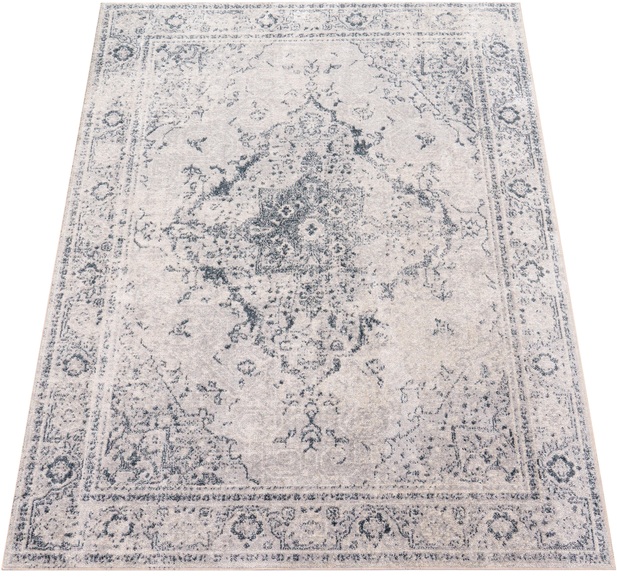 Paco Home Teppich »Perugia 372«, rechteckig, Kurzflor, orientalisches Muster, Vintage Design, waschbar