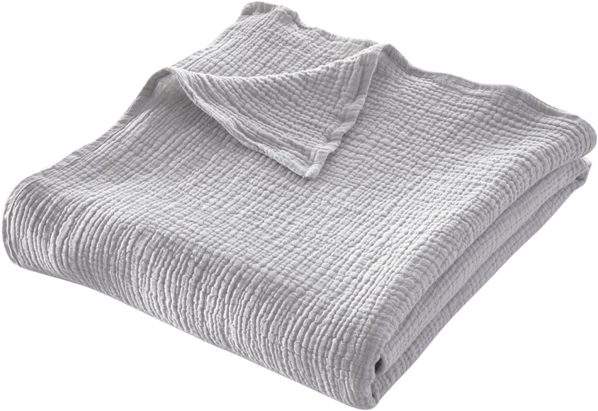 LeGer Home by Lena Gercke Wohndecke »Hevin«, Tagesdecke im Baumwoll - Crinkle Effekt, Kuscheldecke