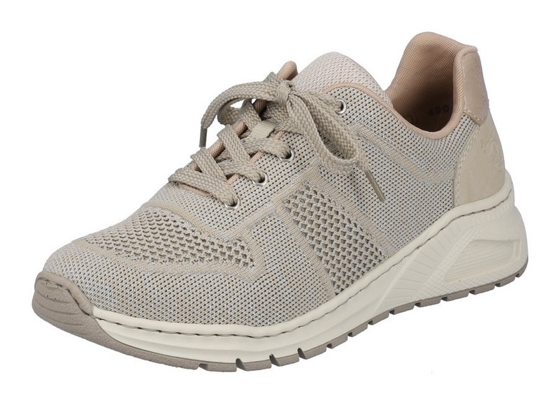 Rieker Sneaker, im sommerlichen Materialmix