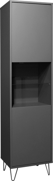 Mäusbacher Standvitrine »Bonnie«, Breite 51 cm, Türanschlag wechselbar, mit Drahtgestell