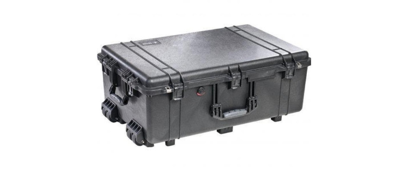 PELI Outdoor Koffer 1650 86 l (B x H x T) 801 x 317 x 521 mm Schwarz 1650-020-110E