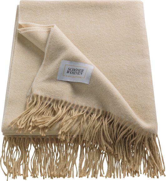 SCHÖNER WOHNEN-Kollektion Wohndecke »Luxery«, mit hohem Kaschmiranteil