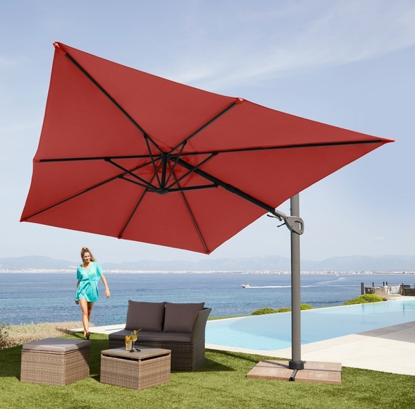 garten gut Sonnenschirm »Big Roma«, ohne Schirmständer, neigbar
