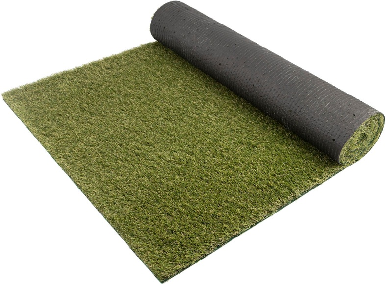 Primaflor-Ideen in Textil Kunstrasen »ARIZONA«, rechteckig, 28 mm Höhe, Rasenteppich, mit Drainagefunktion, strapazierfähig, wasserfest, hohe UV-Beständigkeit, witterungsbeständig, ideal für Balkon & Terrasse