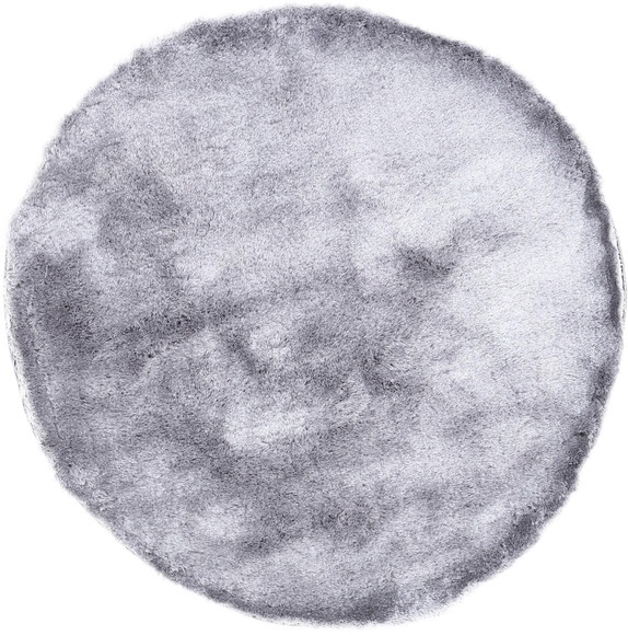 carpetfine Hochflor-Teppich »Breeze«, rund, 45 mm Höhe, besonders weich mit leichtem Glanz Garn, Wohnzimmer