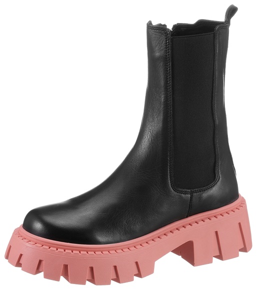INUOVO Chelseaboots »949001«, mit derber Profilsohle