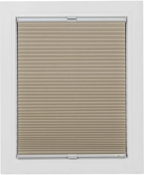 sunlines Wabenplissee »One Size Style Honeycomb TL«, blickdicht, mit Bohren, verspannt, Zubehörfarbe grau