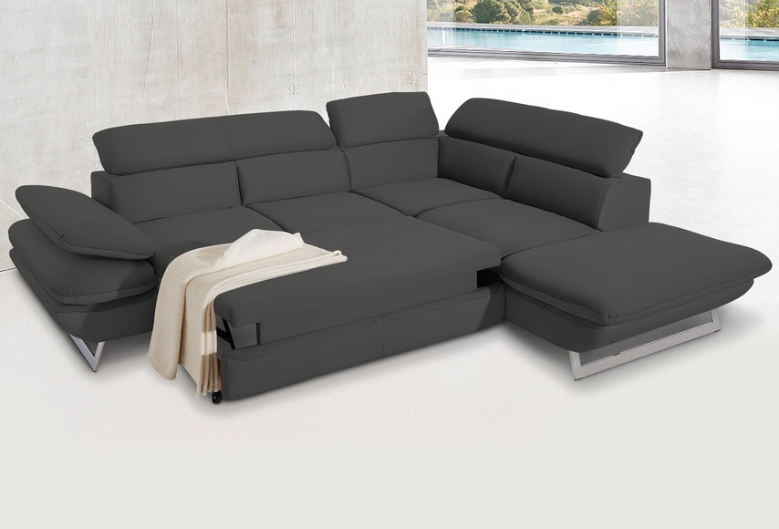 INOSIGN Ecksofa, wahlweise mit Bettfunktion