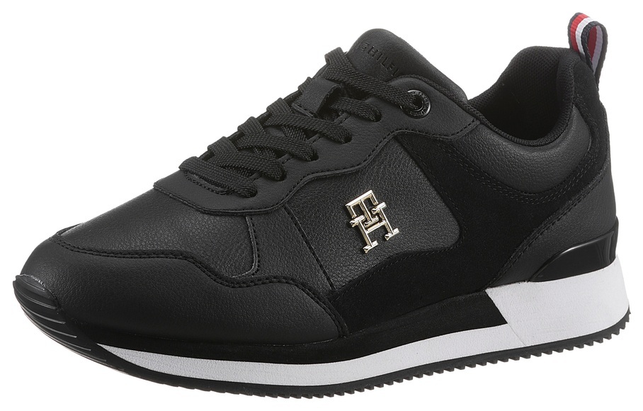 Tommy Hilfiger Plateausneaker »TH ESSENTIAL RUNNER«, mit TH-Logo