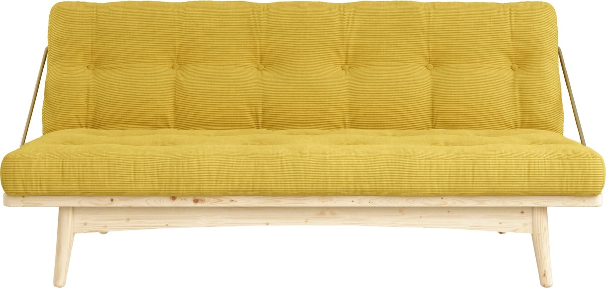 Karup Design Schlafsofa FOLK Cord Gestell und Stofffarbe auswählbar