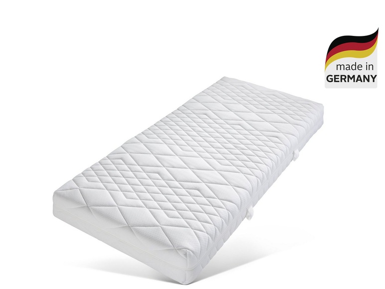 Taschenfederkernmatratze »Kronensteppung«, Malie, 21 cm hoch, (Set 2-teilig)