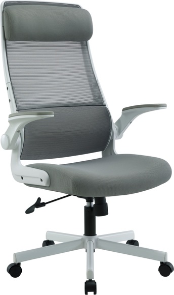 Places of Style Bürostuhl »Menton, ergonomischer Schreibtischstuhl«, Netzstoff, inkl. Kopfkissen, Lendenwirbelstütze, modernes Design