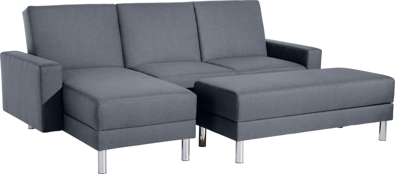 Max Winzer® Schlafsofa »Just Fresh«, Schlafsofa mit Recamiere, mit Rückenverstellung