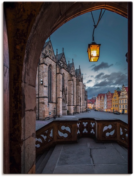 Artland Wandbild »Osnabrück Marktplatz«