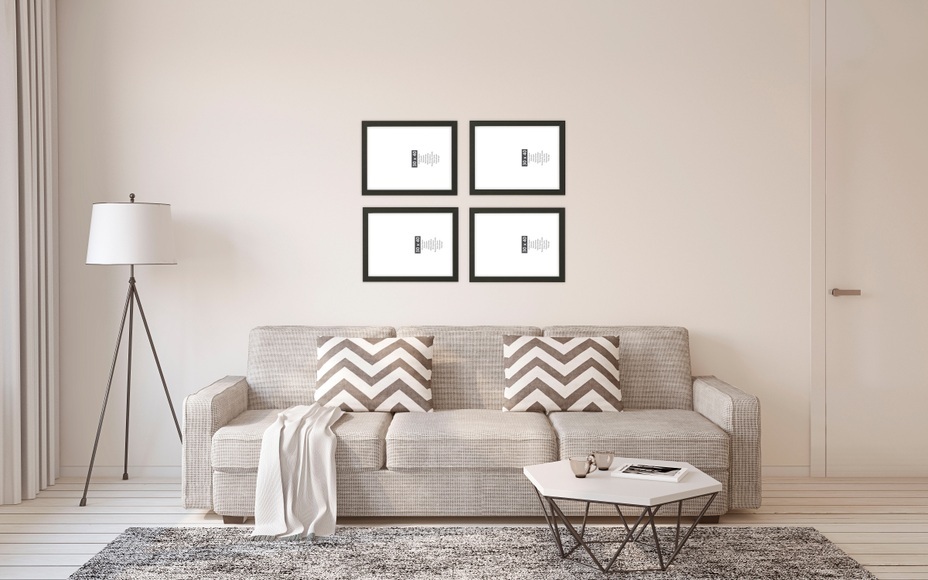 andas Bilderrahmen-Set »Bilderrahmen 4er«, (Set, 4 St., 4x 30x40 cm)