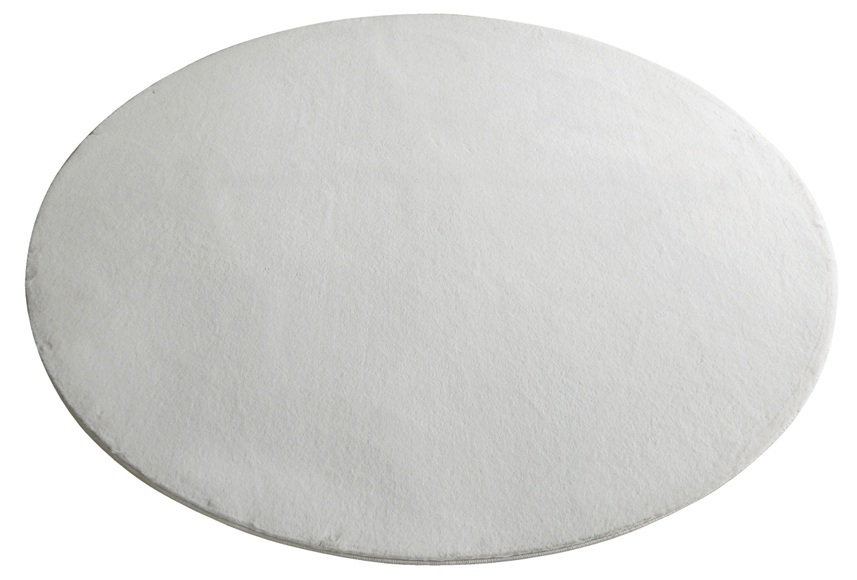 Leonique Fellteppich »Balu«, rund, 20 mm Höhe, Kunstfell in Kaninchenfell Haptik, fussbodenheizungsgeeignet, pflegeleicht, ideale Teppiche für Wohnzimmer, Schlafzimmer, Esszimmer, Arbeitszimmer