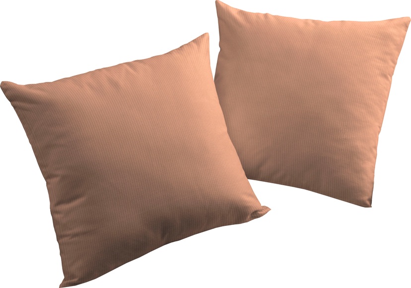 Adam Elements - ADAM - Kissenbezug Uni Collection 50 cm x 50 cm, Braun