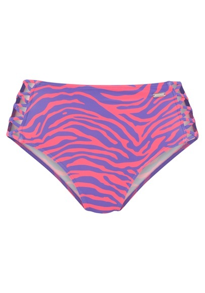 Venice Beach Highwaist-Bikini-Hose »Fjella«, mit gekreuzten Bändern