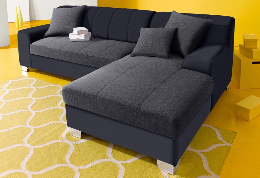 INOSIGN Ecksofa, wahlweise mit Bettfunktion