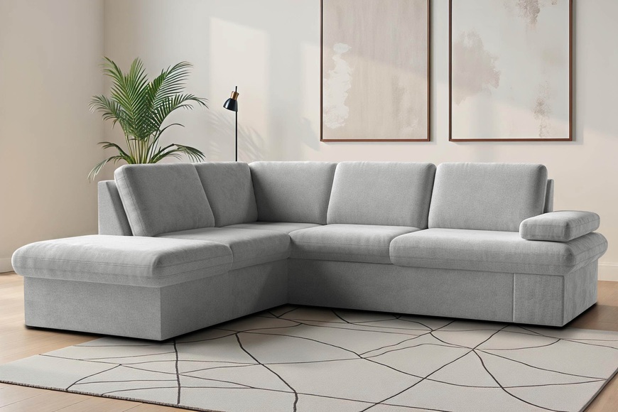 sit&more Ecksofa »Moreno«, mit Armteilverstellung,wahlweise mit Bettfunktion