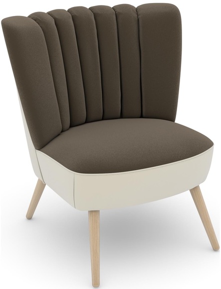 Max Winzer® Sessel »build-a-chair Aspen«, im Retrolook, zum Selbstgestalten