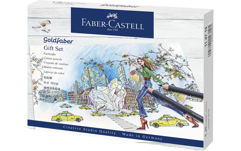 Faber Castell - Buntstifte Goldfaber, Geschenkset 23-teilig