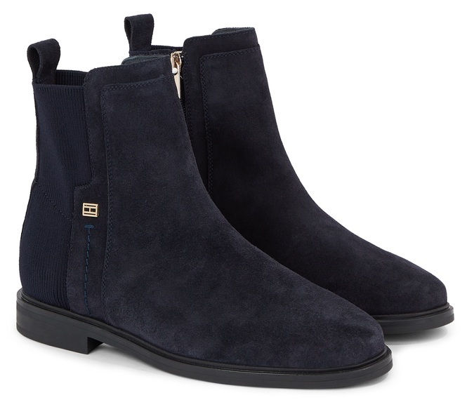 Tommy Hilfiger Chelseaboots »TOMMY ESSENTIALS BOOT«, mit praktischem Innenreissverschluss