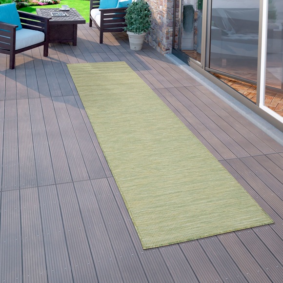 Paco Home Läufer »Sonset«, rechteckig, 5 mm Höhe, Teppich-Läufer, Flachgewebe, In- und Outddor geeignet, ideal in Diele & Flur
