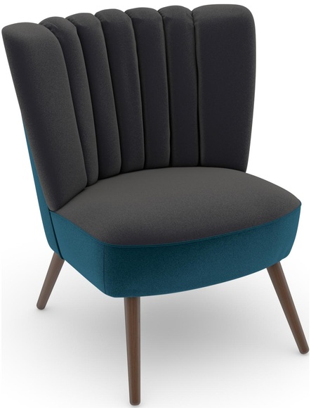 Max Winzer® Sessel »build-a-chair Aspen«, im Retrolook, zum Selbstgestalten