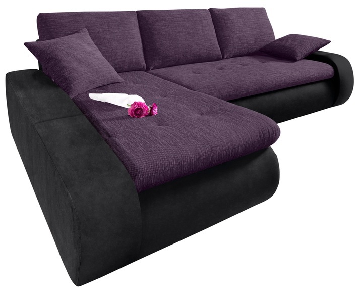 TRENDMANUFAKTUR Ecksofa, wahlweise XL oder XXL