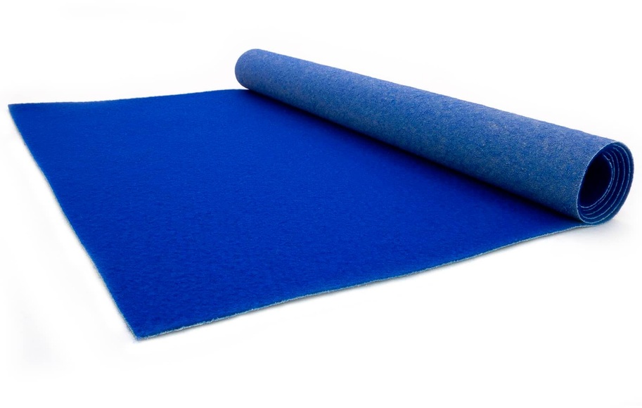 Primaflor-Ideen in Textil Läufer »Eventteppich PODIUM«, rechteckig, 2,6 mm Höhe, Breite 100 cm, robuster Nadelfilz, Uni Farben, In- und Outdoor geeignet, ideal für Events & und Veranstaltungen