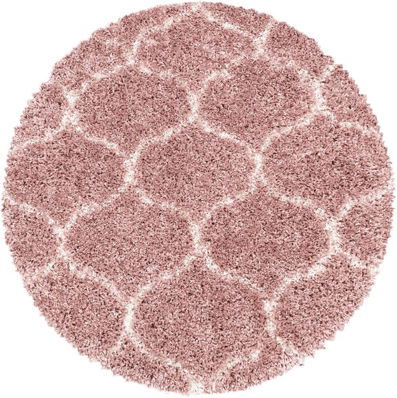 Ayyildiz Teppiche Hochflor-Teppich »SALSA 3201«, rund, 50 mm Höhe