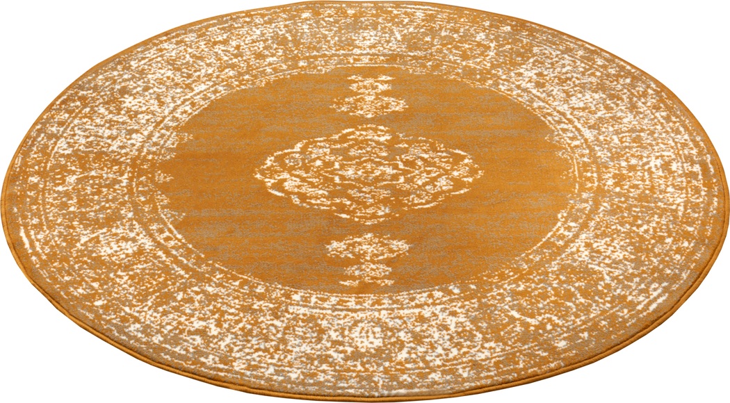 HANSE Home Teppich »Meridional«, rund, 9 mm Höhe, Weicher Flor, Orient Design, ringsum gekettelt, strapazierfähig, pflegeleicht, Wohnzimmer, Schlafzimmer, Büro, aus der EU