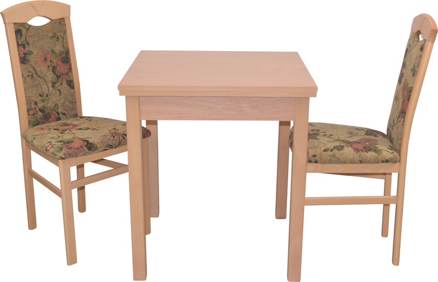 HOFMANN LIVING AND MORE Essgruppe »Berta«, (Spar-Set, 3 tlg., 1 Tisch, 2 Stühle)