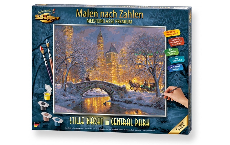 Schipper Malen nach Zahlen »Stille Nacht im Central Park«
