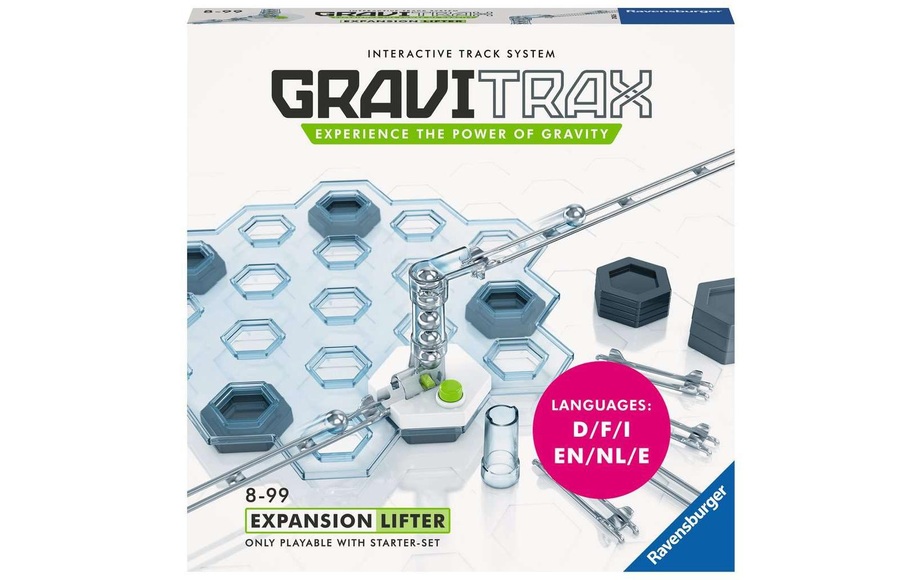 RAVENSBURGER GraviTrax - Lifter (Erweiterungs-Set) - Kugelbahnsystem (Mehrfarbig)