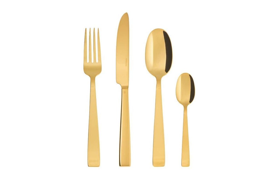 Sambonet Besteck-Set Flat PVD