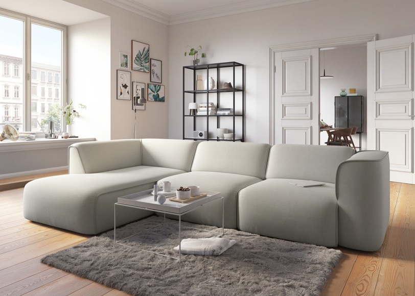 COUCH? Ecksofa »Fettes Polster«, Modulsofa Set, aber auch Module für individuelle Zusammenstellung s. 