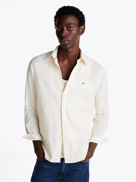 Tommy Hilfiger Businesshemd »FLEX BRUSHED SOLID RF SHIRT«