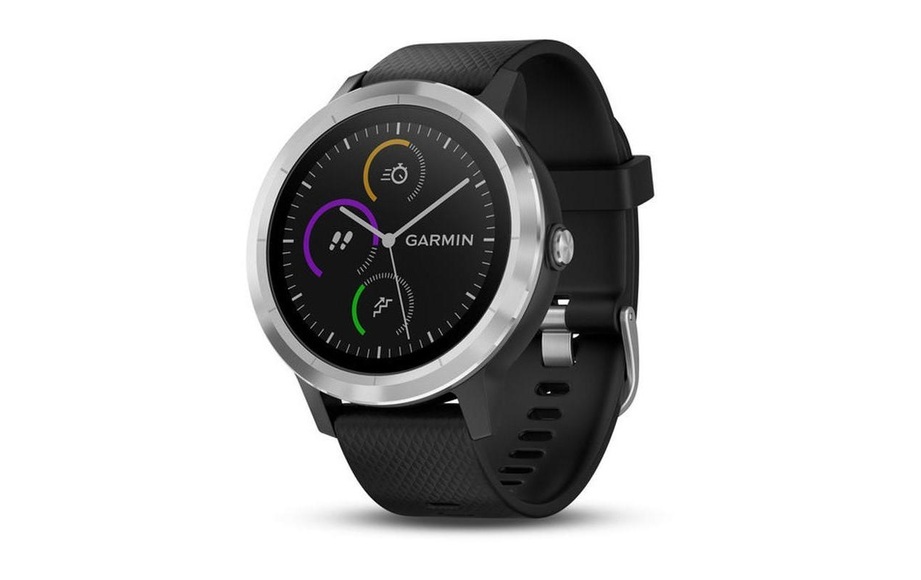 Garmin Vivoactive 3 - schwarz/silber Smartwatch