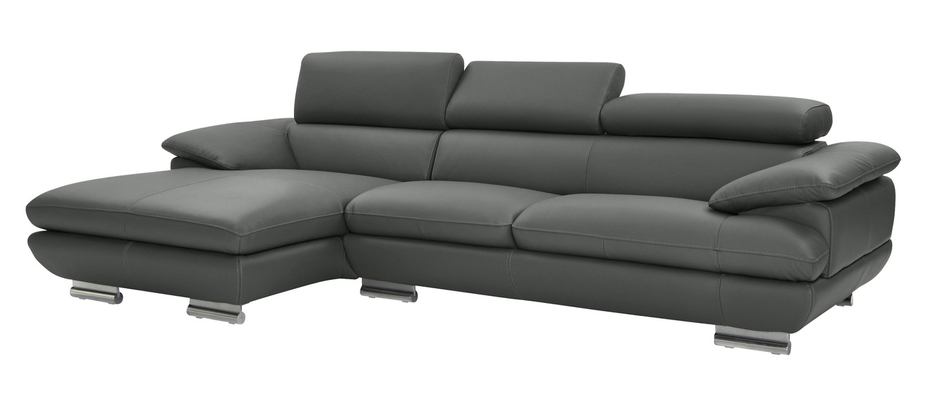 CALIA ITALIA Ecksofa »Magic«, in 2 Lederqualitäten