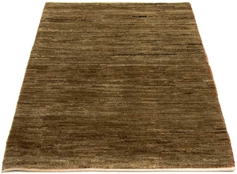 morgenland Wollteppich »Gabbeh Teppich handgeknüpft grau«, rechteckig, 18 mm Höhe, handgeknüpft