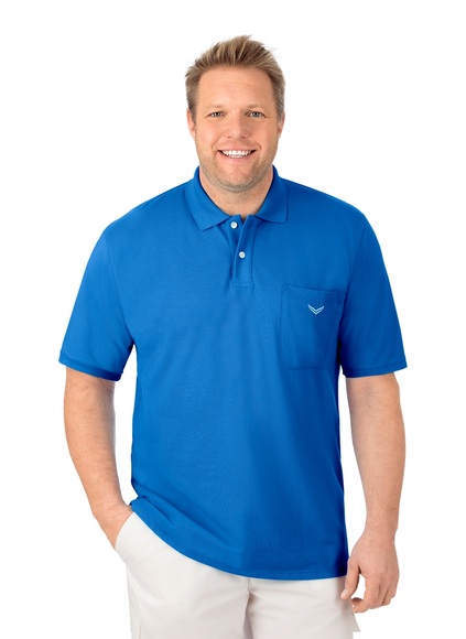 Trigema Poloshirt, mit Brusttasche