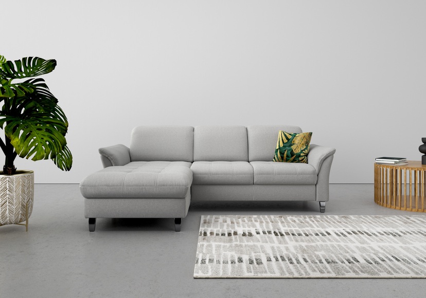 sit&more Ecksofa, wahlweise mit Kopfteilverstellung, Bettfunktion und Bettkasten