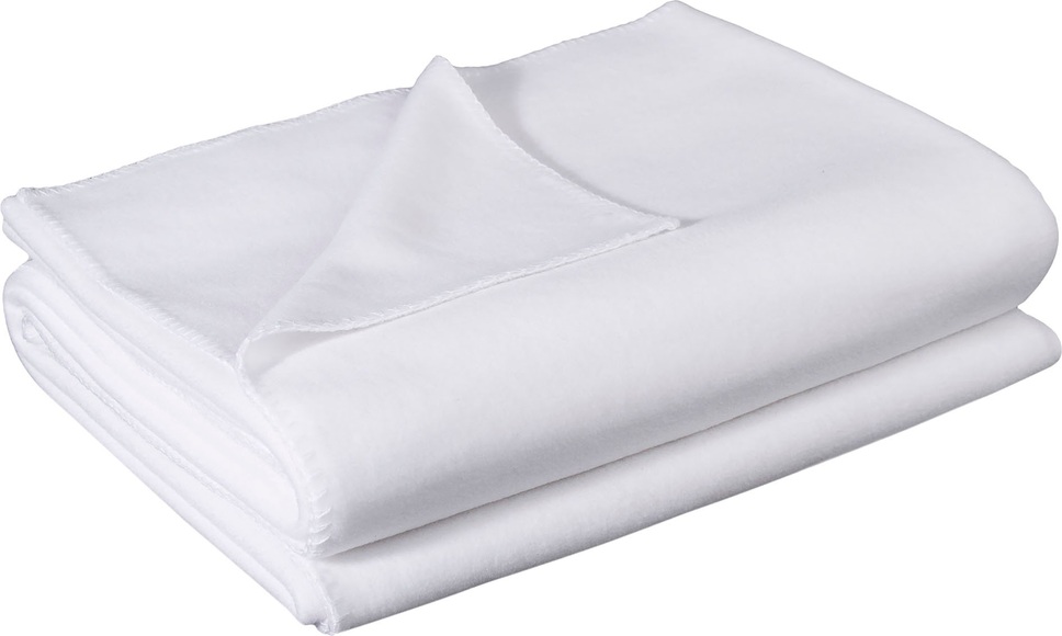 zoeppritz Wohndecke »Soft-Fleece«, mit Häkeleinfassung