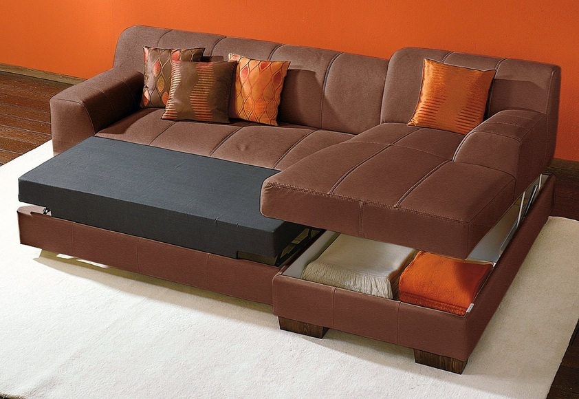 Home affaire Ecksofa »Falk«, mit Federkern und wahlweise mit Bettfunktion