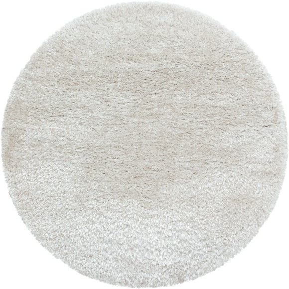 Ayyildiz Hochflor-Teppich »BRILLIANT 4200«, rund, 50 mm Höhe, Wohnzimmer