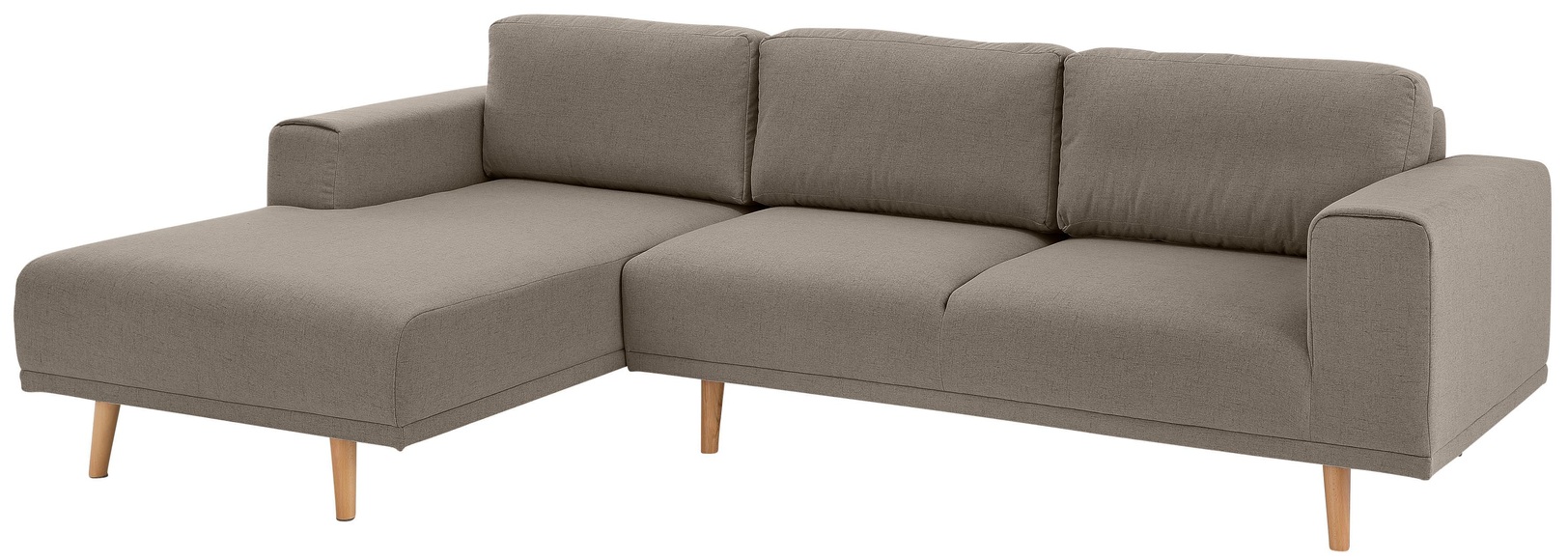 Home affaire Ecksofa »Lasse«, im scandinavischen Stil mit Holzfüssen