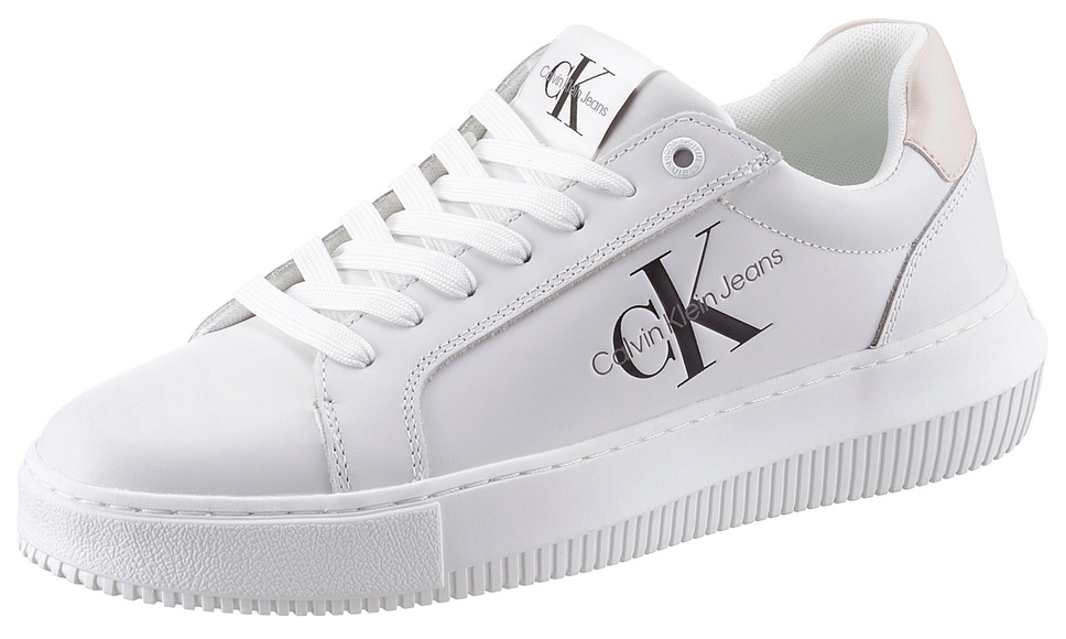 Calvin Klein Jeans Plateausneaker »CHUNKY CUPSOLE MONOLOGO W«, mit CK-Schriftzug an der Seite